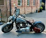 Harley-Davidson Fatboy  FLSTF, massiv, muskulös, Gubship grey - HARLEY-DAVIDSON FATBOY