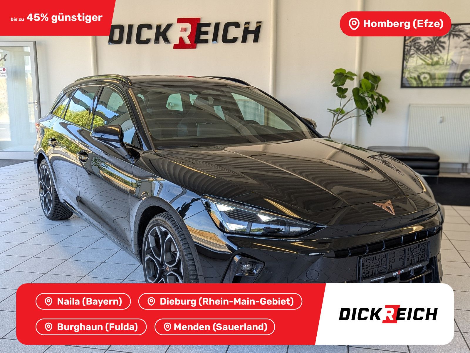 Fahrzeugabbildung CUPRA Leon 2.0 DSG Dynamic/Edge-Paket Navi AHK 5J-Gara