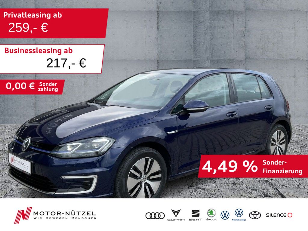 Volkswagen Golf VII e-Golf LED+NAV-PRO+ACC+SHZ+PDC+MFL+DAB