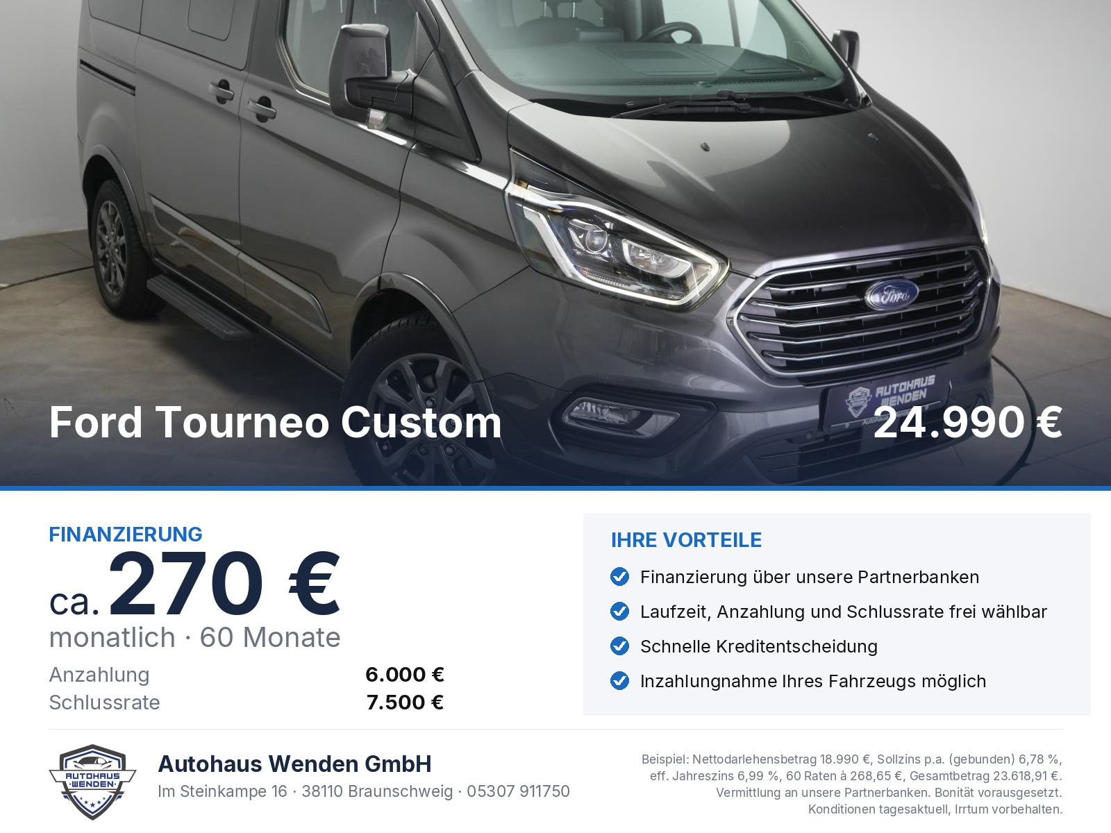 Ford Tourneo Custom320 L1H1 VA MH Titanium X Leder/T
