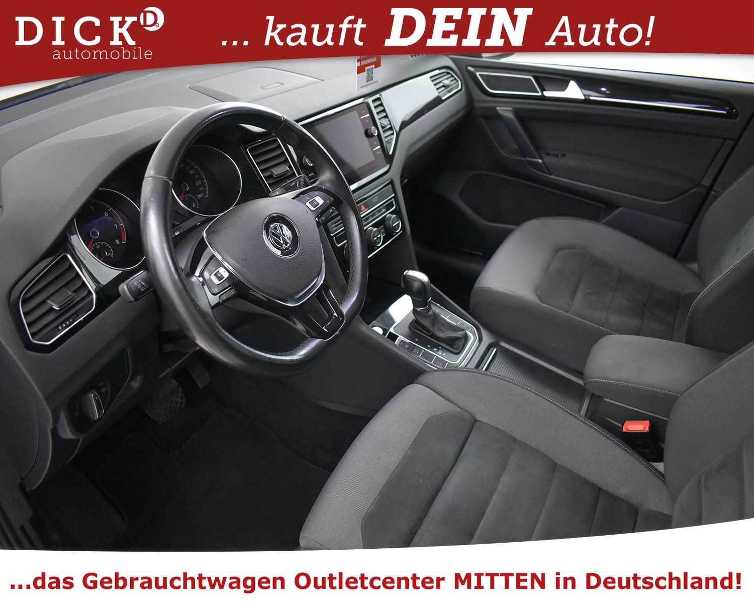 VW Golf Sportsvan VII 1.5 TSI Highl PANO+LED+STDHZ+ - Image 11