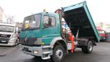 Mercedes-Benz 1823 Atego Meiller-Kipper, Greiferhydr., Funk - Mercedes-Benz Abschleppwagen Atego
