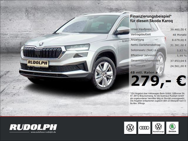 Skoda Karoq 2.0 TDI DSG Selection AHK Navi ACC Gar. Sc