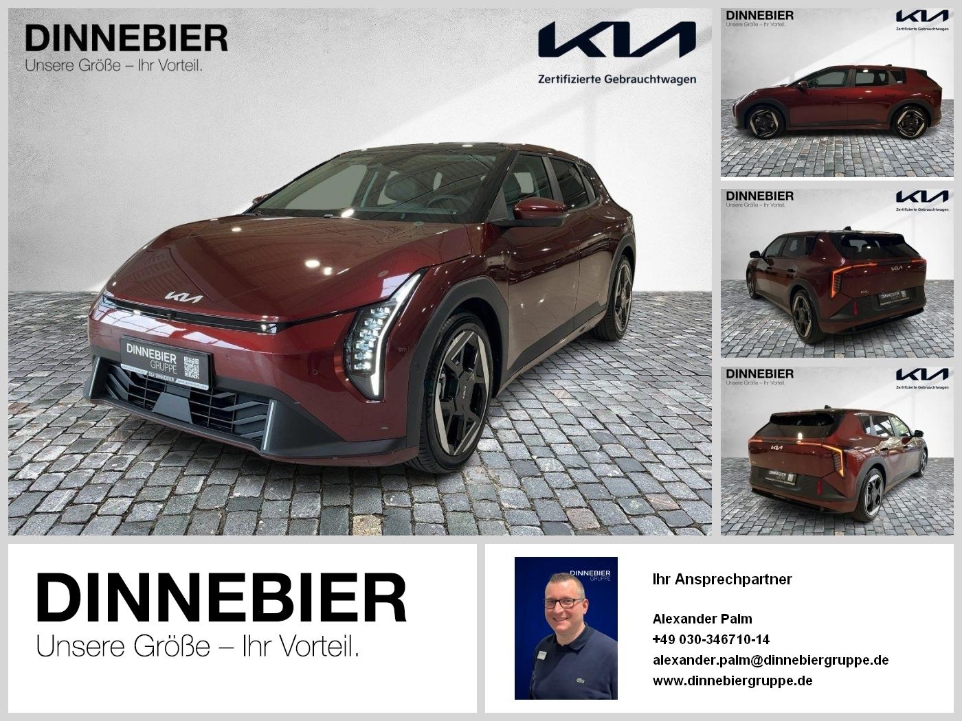 Kia EV4 Earth 81.4 kWh LED+360°Kamera+Glasdach