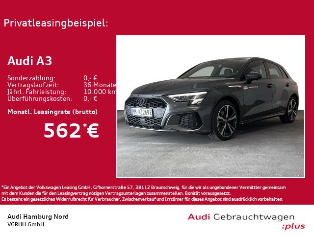 Audi A3 40 TFSIe Sportback S line S tronic Nav Kamera