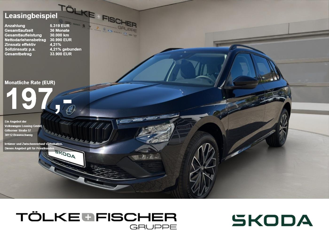 Skoda Kamiq 1.0 TSI Tour AHK AUT Kam. Virtual KeyLess