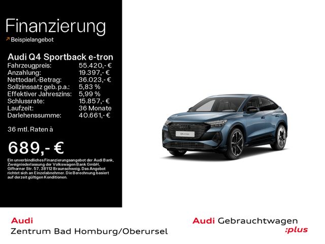 Audi Q4 Sportback e-tron 55 quattro S line*Navi*Matri