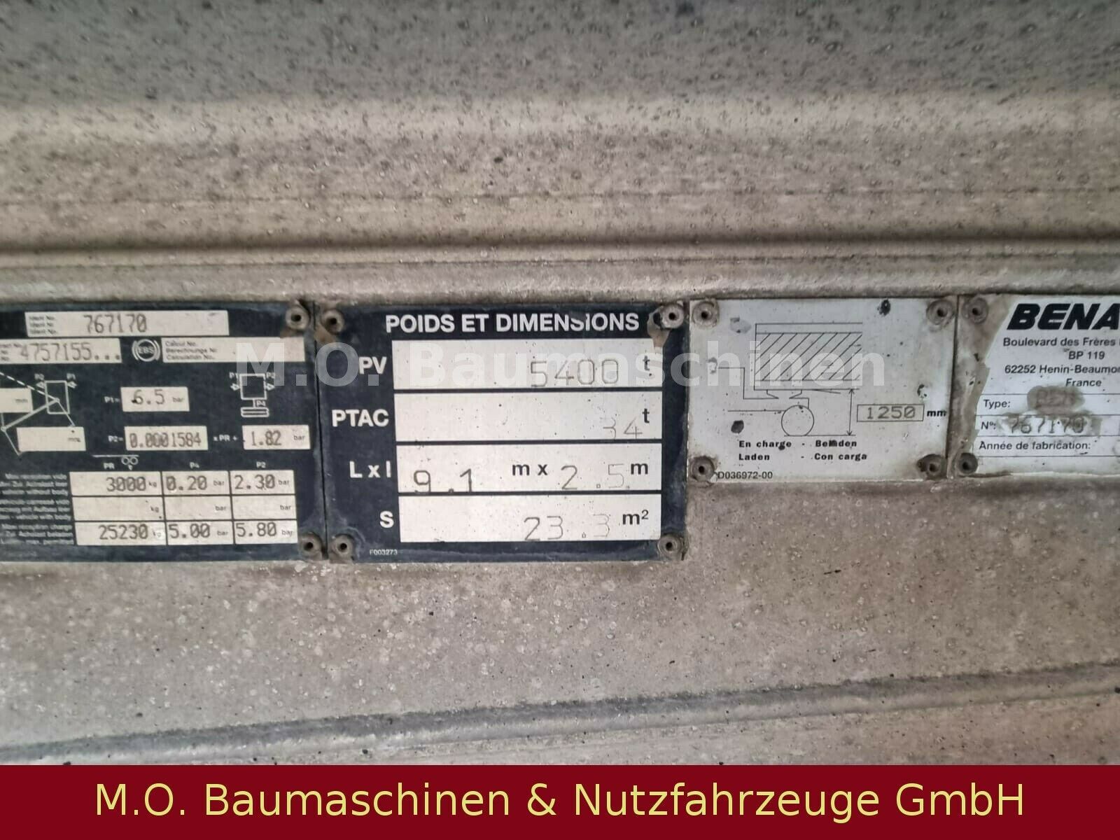 Fahrzeugabbildung General Trailer Benalu Alu Kipper / 3Achser /