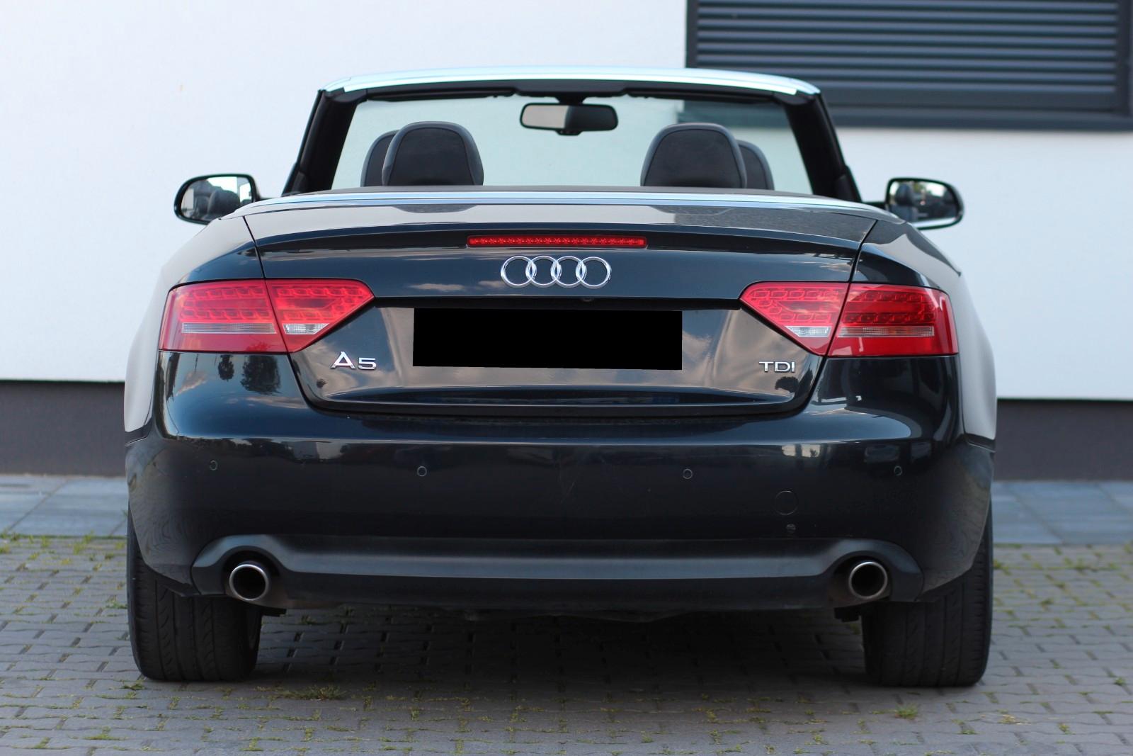 Audi A5 Cabriolet 2.7 TDI V6 190 ch – BVM – 111 000 km – Cuir – Navi – Sièges chauffants