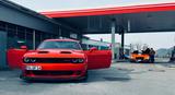 Dodge SRT HELLCAT 6.2 WIDEBODY RED EYEGO MANGO EDYTION - Dodge Challenger: Orange