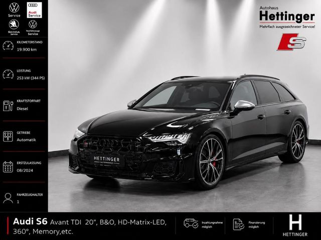 AUDI S6 Avant TDI 20", B&amp;O, HD-Matrix-LED, 360°, Memo