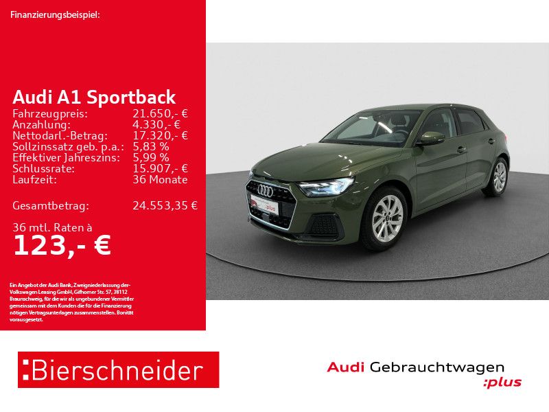 Audi A1 Sportback 30 TFSI advanced LED SHZ GRA PDC imagem 2