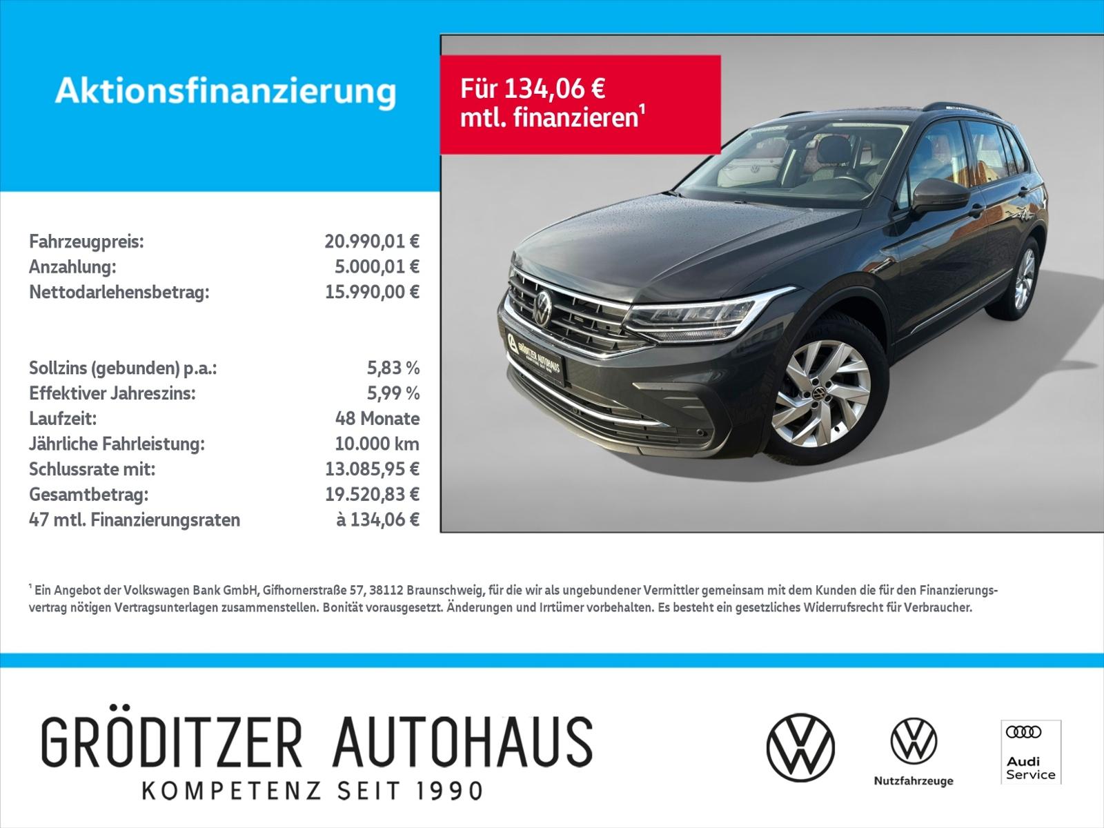 Volkswagen Tiguan Life 1.5 TSI NAV|ACC|AHK