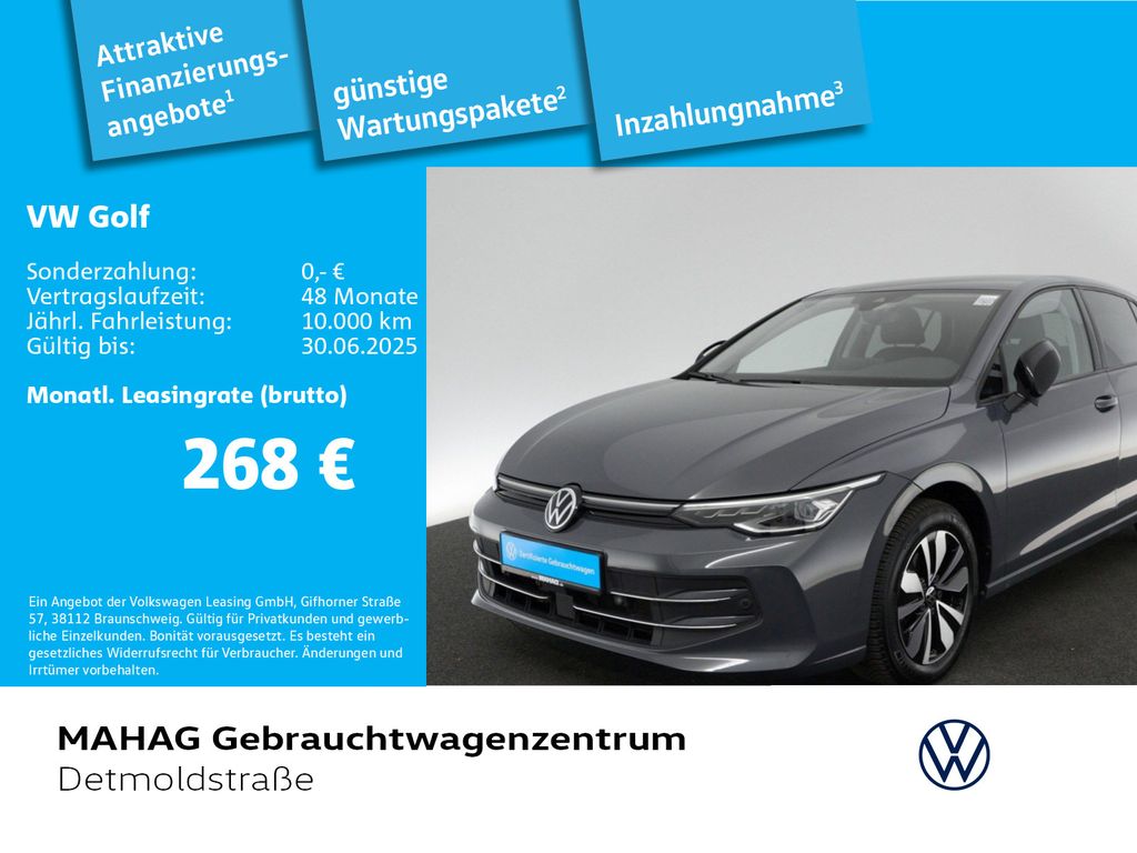 Volkswagen Golf VIII 1.5 TSI GOAL AHK LED+Navi AppConnect 6
