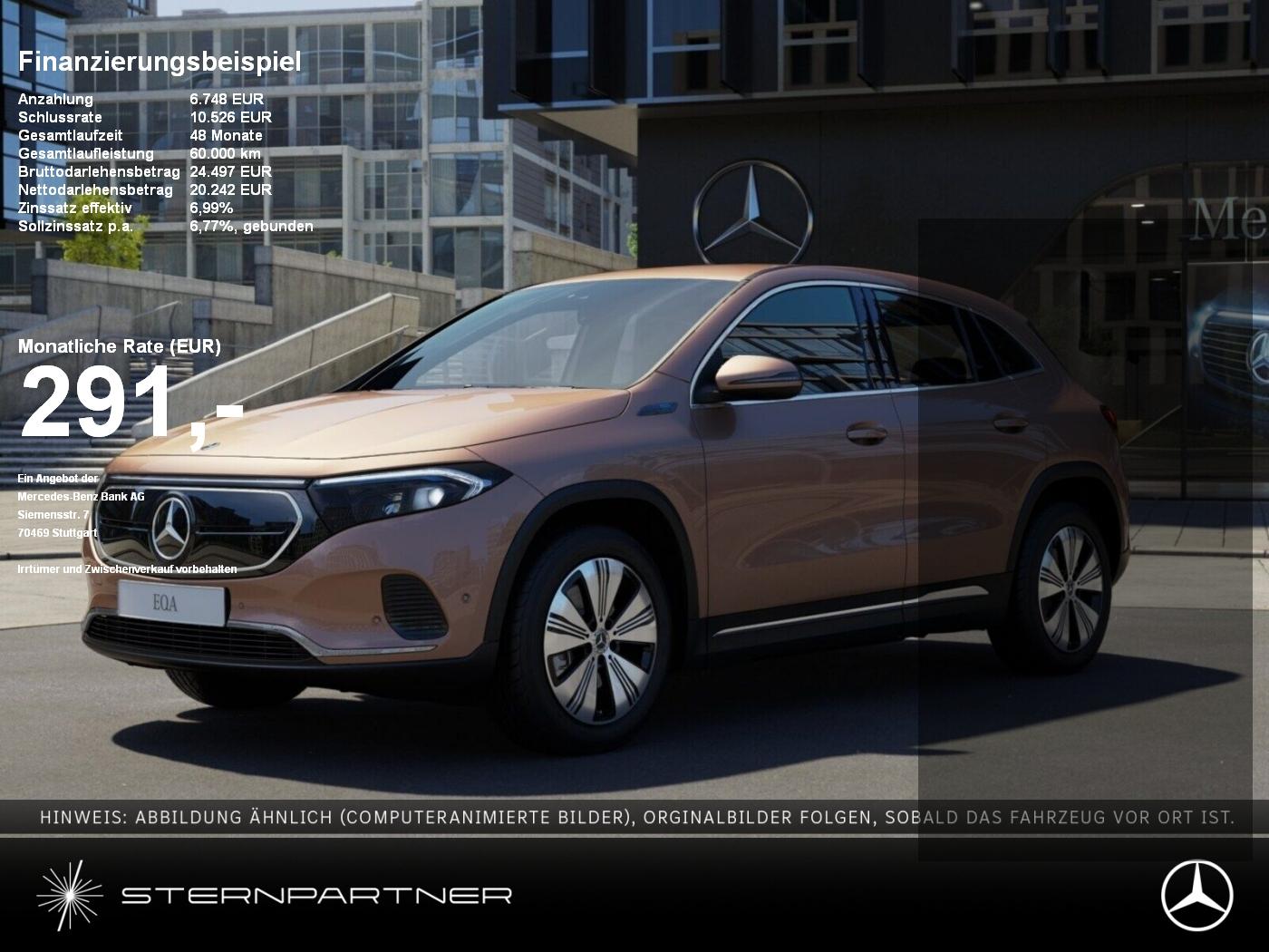 Mercedes-Benz EQA 250+ Kamera CarPlay 60M JungeSterne Garantie
