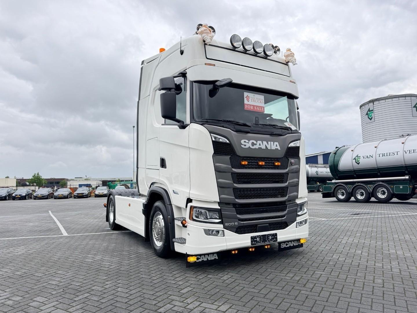 Scania S500 NEW, Full air, retarder, stand airco