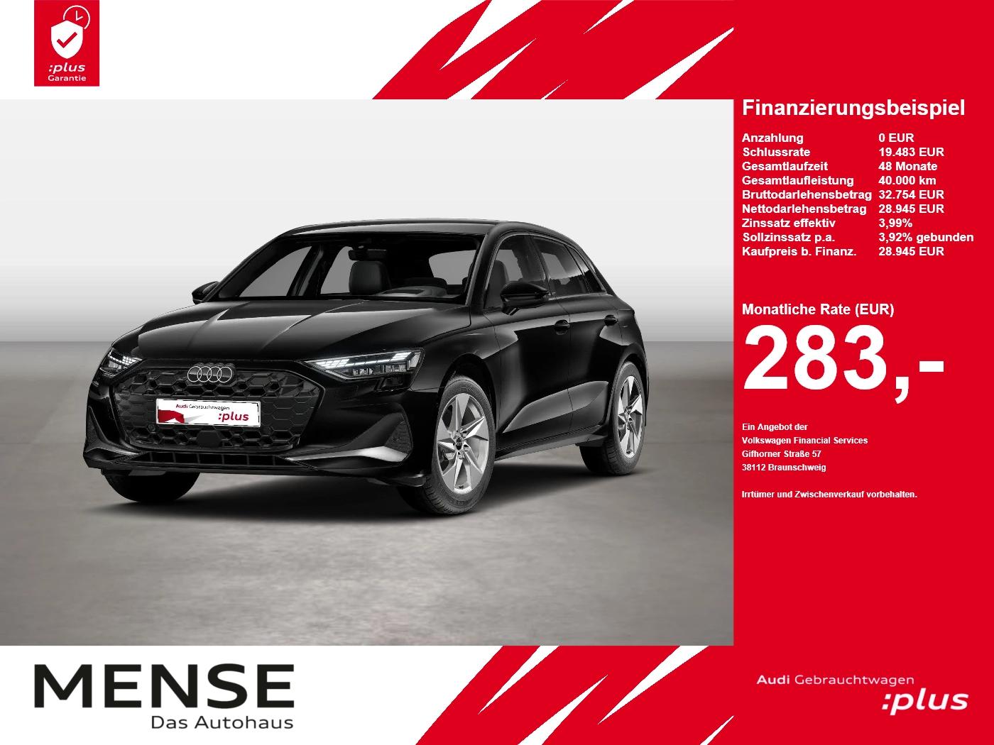 Audi A3 Sportback 35 TDI S tronic advanced Sonos HUD