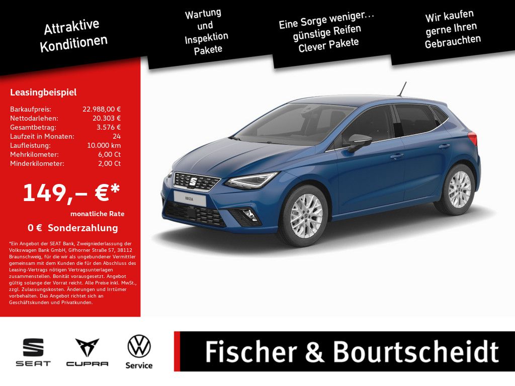 Seat Ibiza 1.0 TSI Xcellence SHZ NAVI ACC FACEL. LED