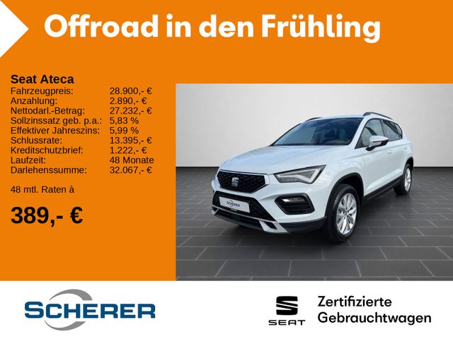 Seat Ateca 1.5 TSI Style RFK, ACC, Fernlichtassistent