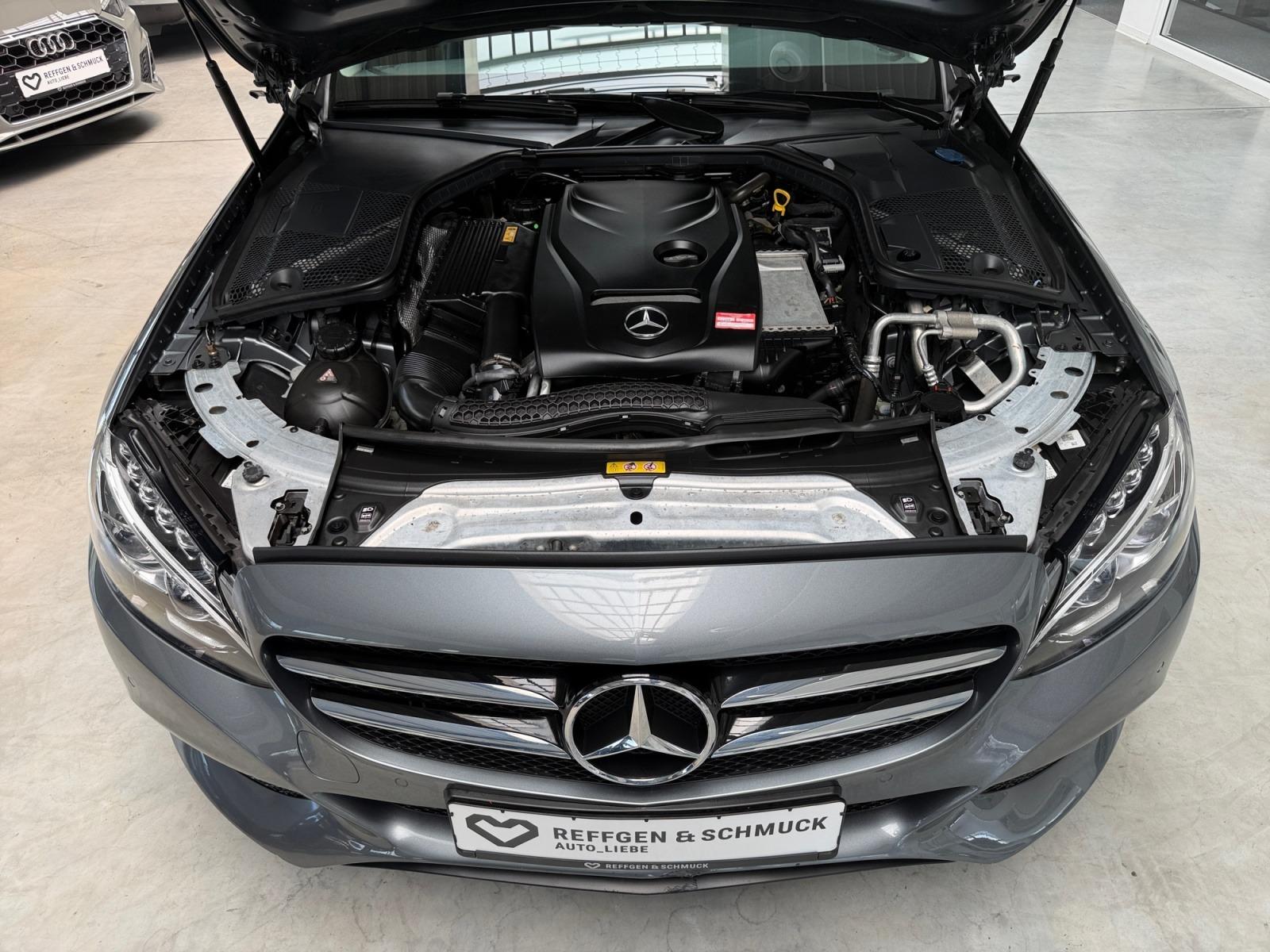Mercedes-Benz C 200 T 4M AUTOMATIK+NAVI+TEILLEDER+LED+ALU+TÜV+