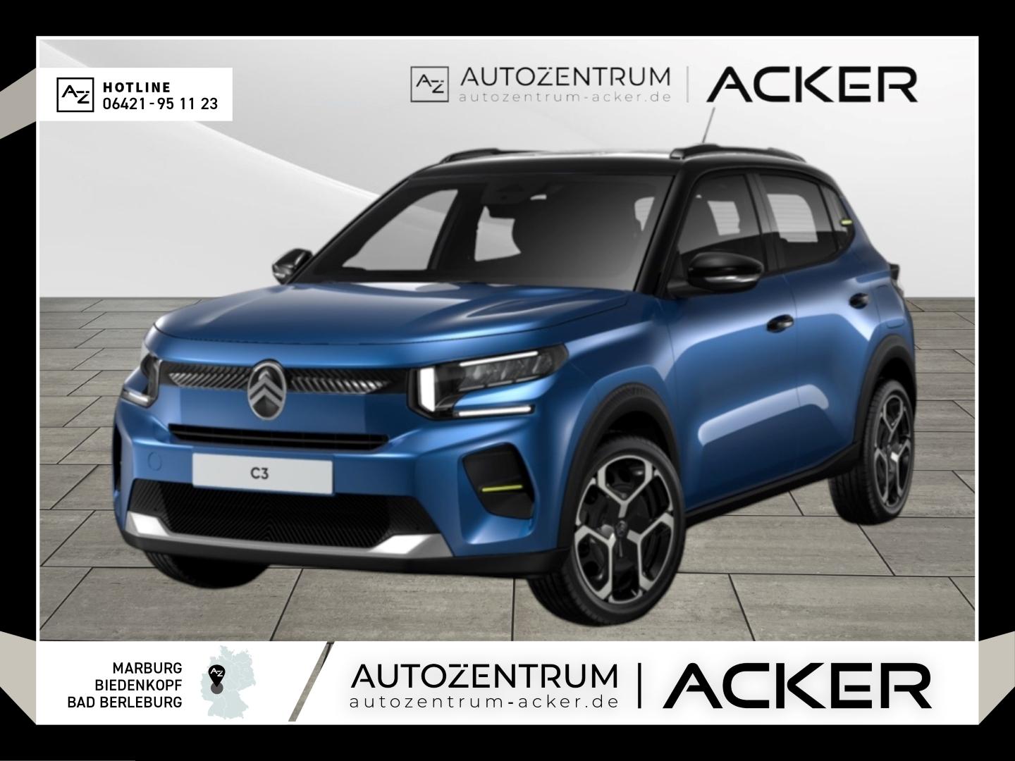 Citroën C3 Turbo 100 PLUS LED/DAB/SicherheitsPak/Reling