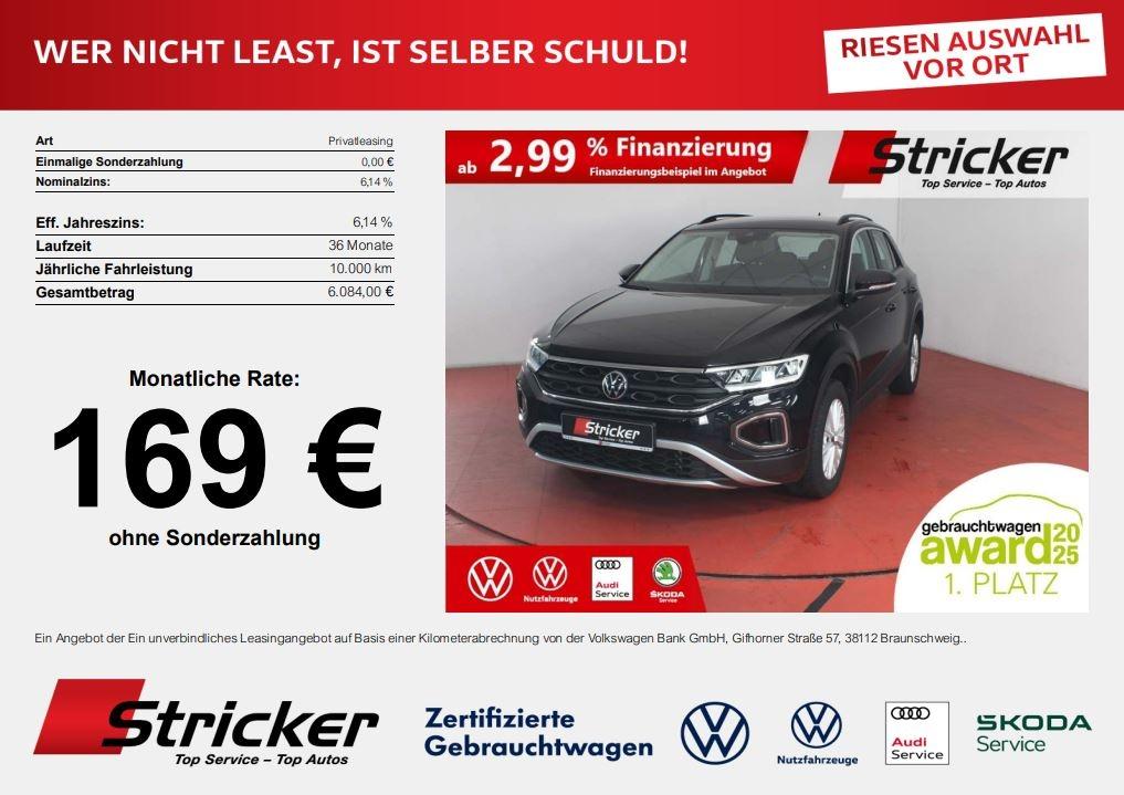 Volkswagen T-Roc Life 1.5TSI DSG 169,-ohne Anzahlung Navi A