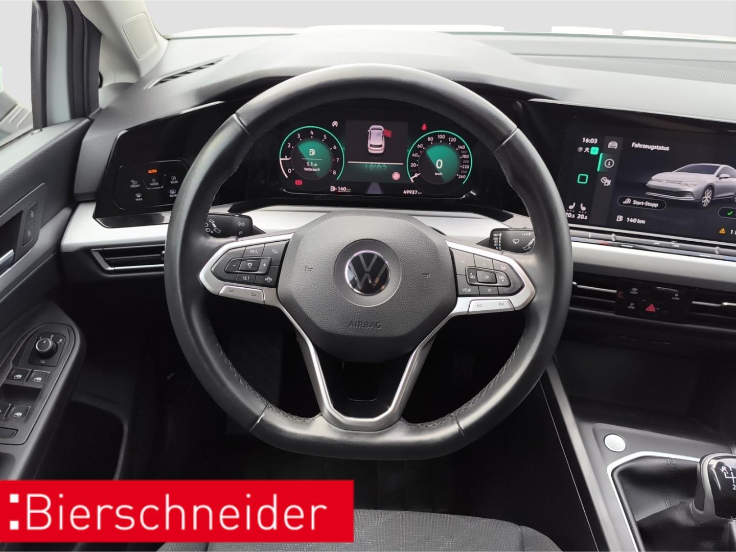 Volkswagen Golf 8 Lim. 1.5 TSI Life LED NAVI PDC, миниатюра 11