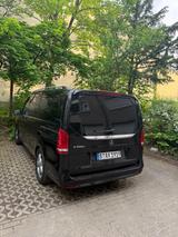 Mercedes-Benz V 300d Lang-Pano-Leder-Kam-7 Sitzer - schwarze Mercedes-Benz V 300