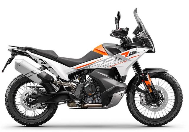 KTM 790 Adventure white 2023 + TechPack