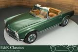 Mercedes-Benz SL 230 Cabrio | 1967 - mit Benzin-Antrieb: Grün, Vollleder