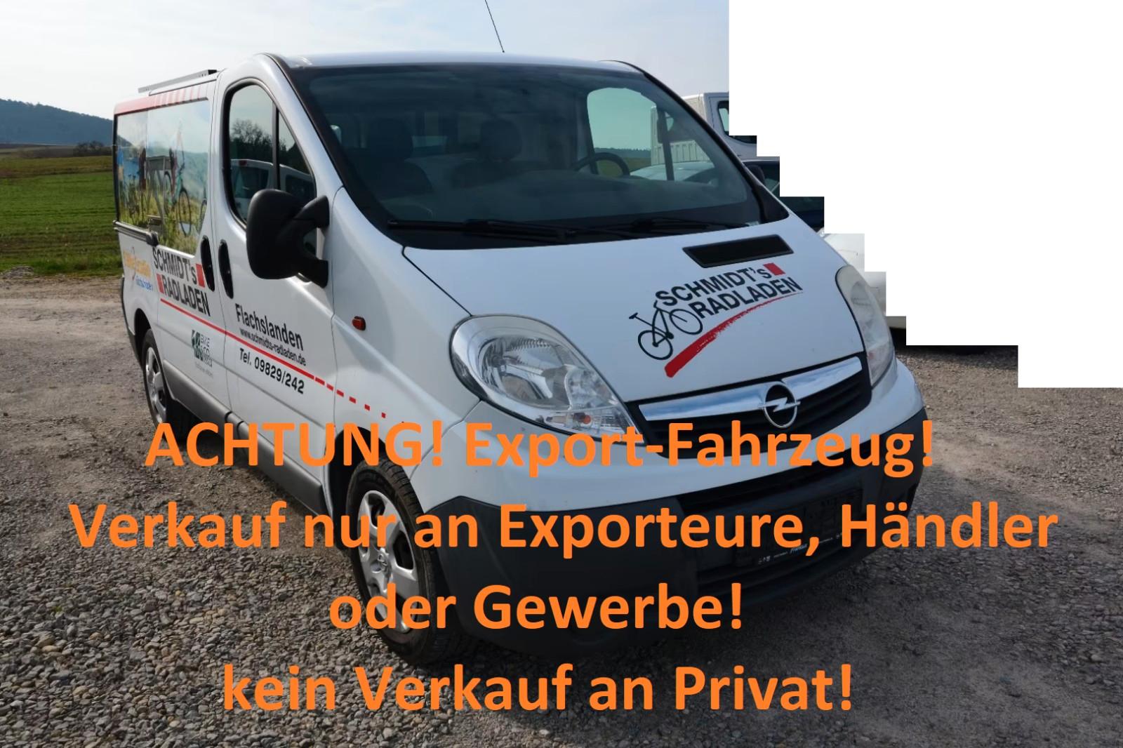 Opel Vivaro Kasten/Kombi Kasten L1H1 2,7t