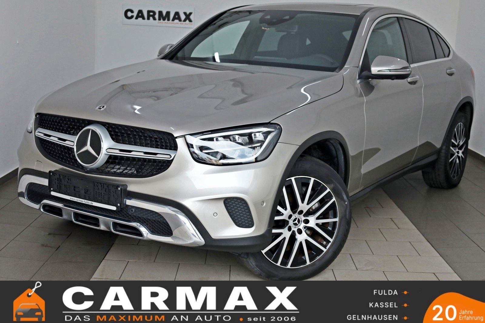 Fahrzeugabbildung Mercedes-Benz GLC 300 de 4M Coupe,Leder,Navi,360Kamera,ACC,SD