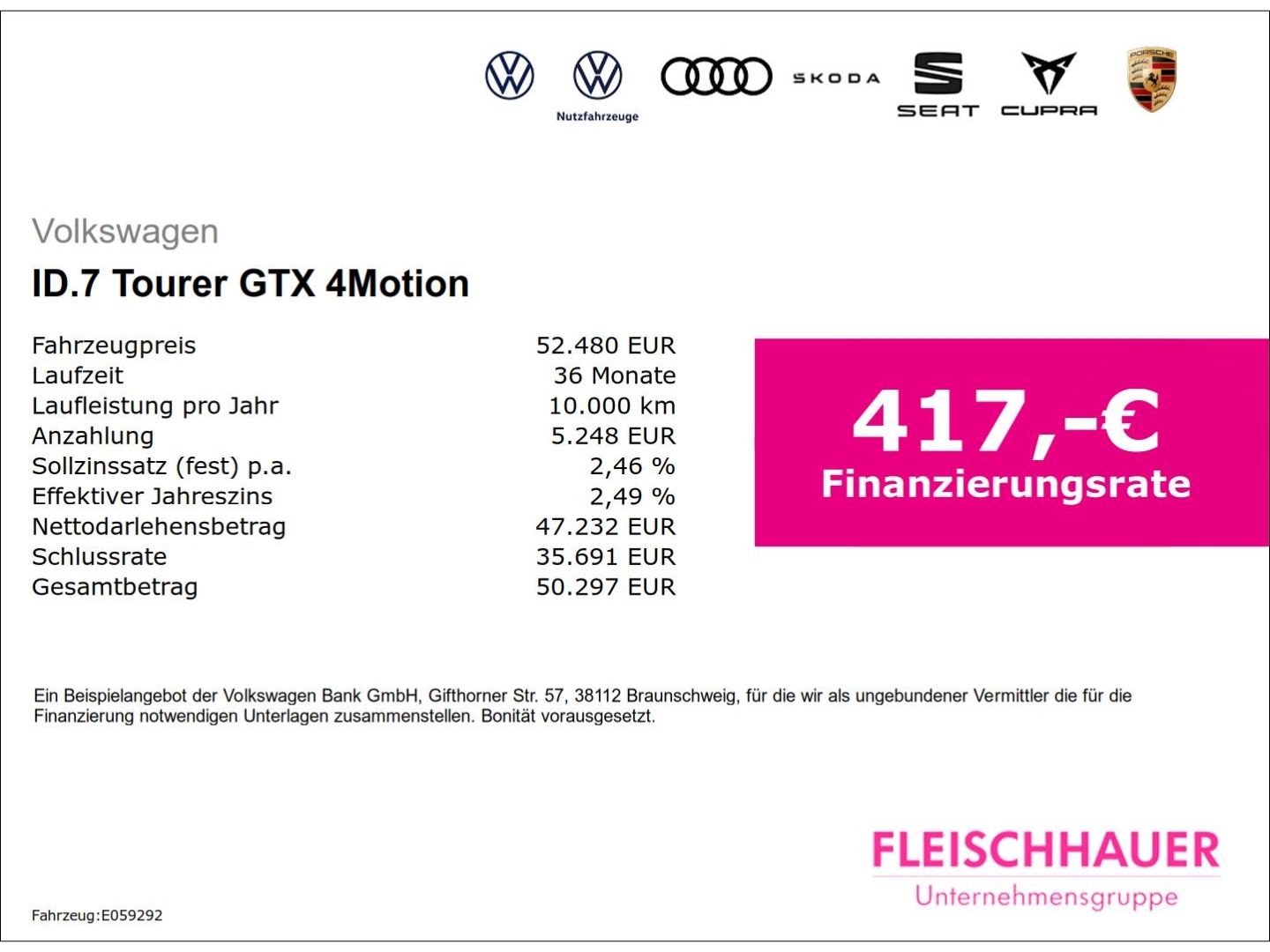 Volkswagen ID.7 Tourer GTX 4Motion AHK Matrix APP ACC Kamer foto 3