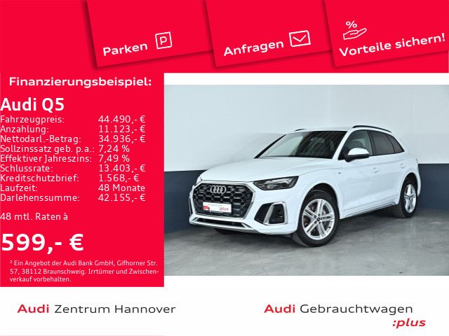 Audi Q5 S line 40 TDI quattro AHK LED Kamera virtual