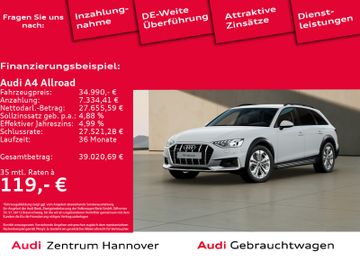 Audi Leasingangebot: Audi A4 allroad quattro 40 TDI Kamera AHK Navi virtua