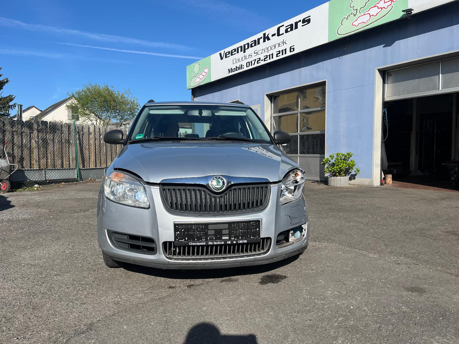 Skoda Fabia 2009 — вигляд ззаду