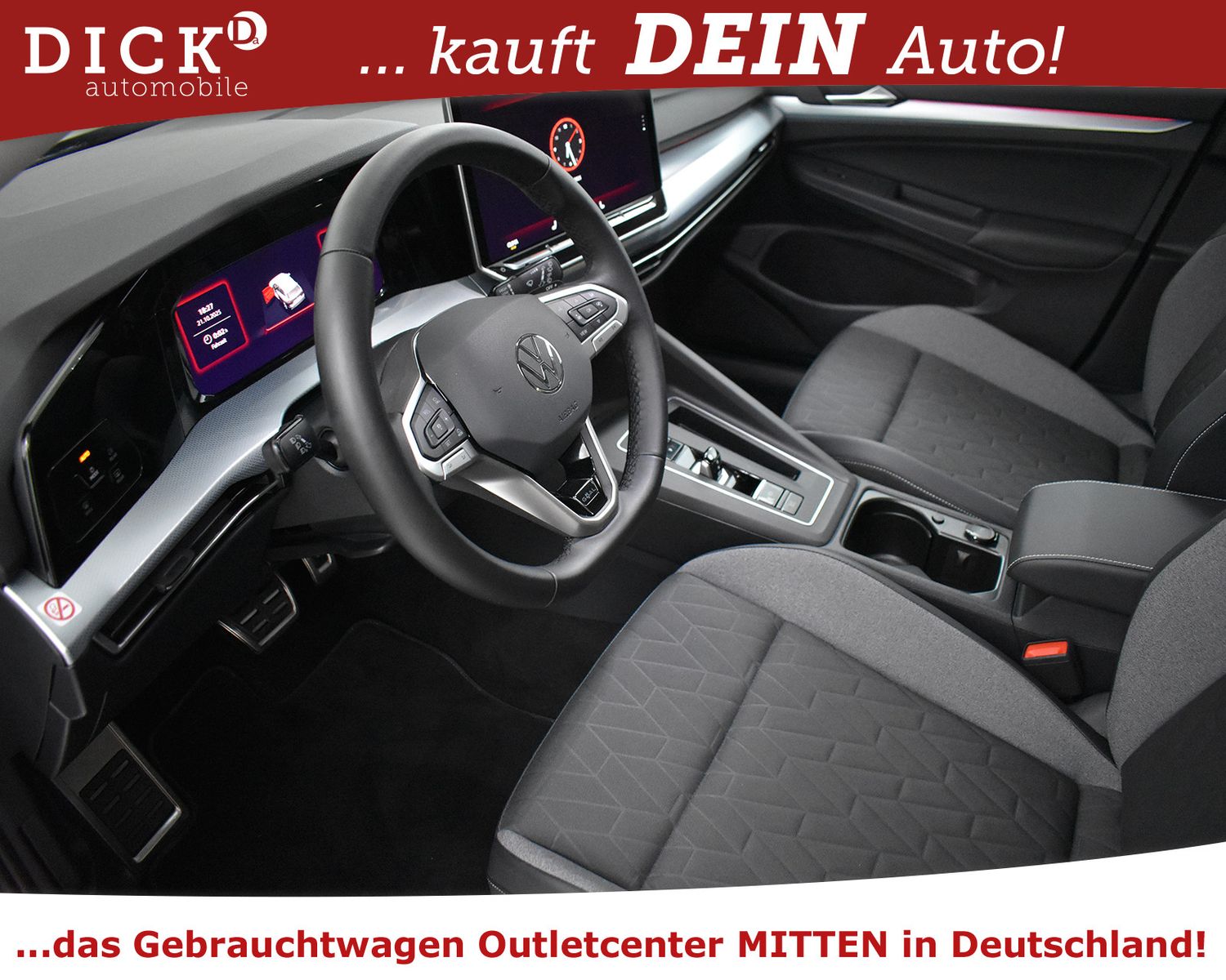 VW Golf VIII V 1.5eTSI DSG Goal NAVI+LED+VIRTU+ACC+ - Image 12