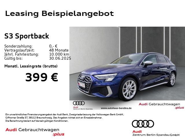 AUDI S3 Sportback *MATRIX*Virt.C+*ACC*NAV+*PDC+*SHZ*