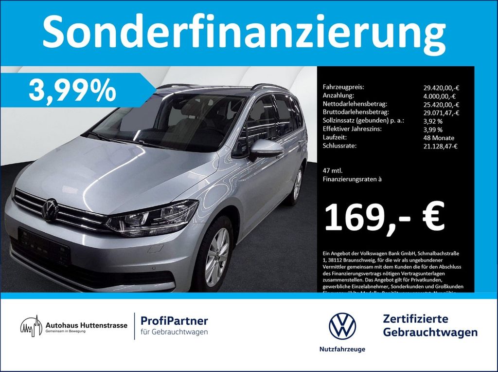 Volkswagen Touran 1.5 TSI Comfortline 7-Sitzer NAVI VIRTUAL