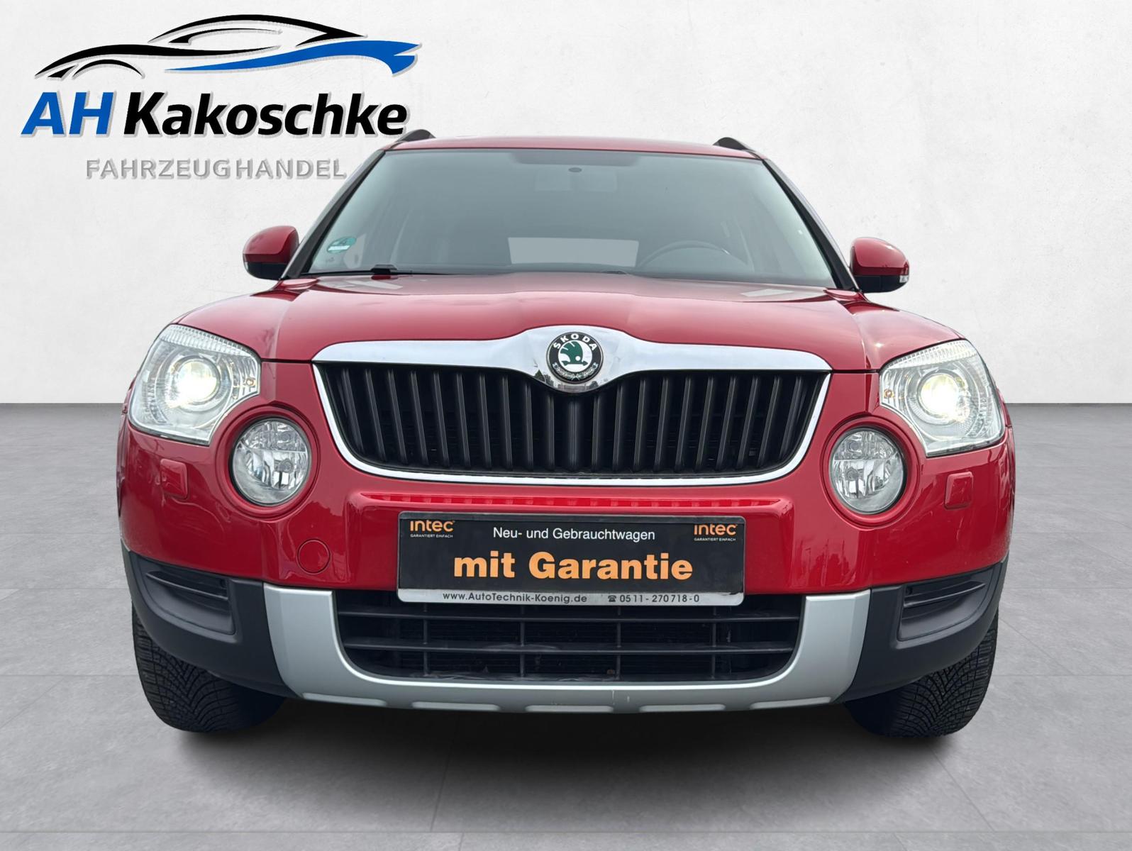 Skoda Yeti 1,2 DSG Klima Sitzheizung Dachrehling