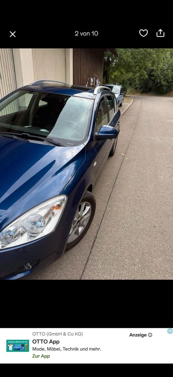 Kia cee'd 2009 — rear view