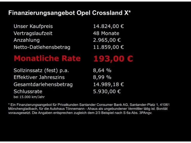 Crossland X INNOVATION+AHK+RÜCKFAHKAMERA+ALLWETT