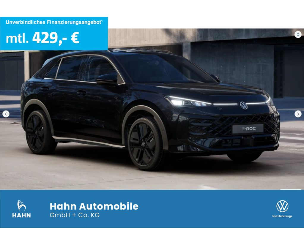 Volkswagen T-Roc R-Line 1.5 l eTSI OPF 150 PS DSG AHK