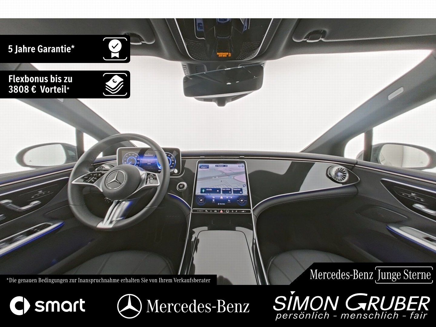 Fahrzeugabbildung Mercedes-Benz EQE 350+ Electric Art Kamera LED Memory Ambi ACC