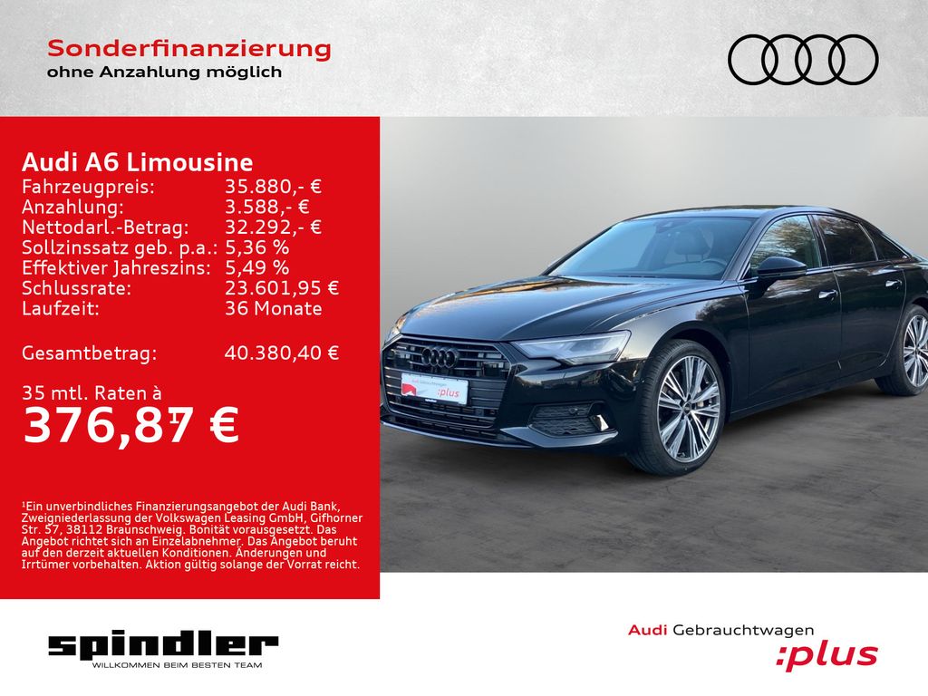 A6 Limousine 55TFSI quattro S-tronic / Pano, LED