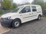Volkswagen Caddy Maxi 2.0TDI  BMT Klima 1.Hand TÜV 04.2028 - Volkswagen Caddy: Weiß
