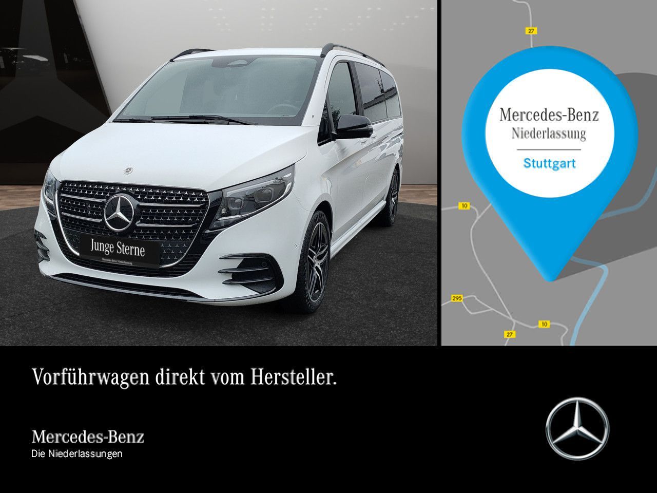 MERCEDES-BENZ V 300 d Lang AVANTGARDE+AMG+SchiebDa+9G+AHK+Navi