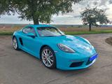 Porsche 718 Cayman S 2.Hand Miamiblau Ohne OPF - blaue Porsche Cayman