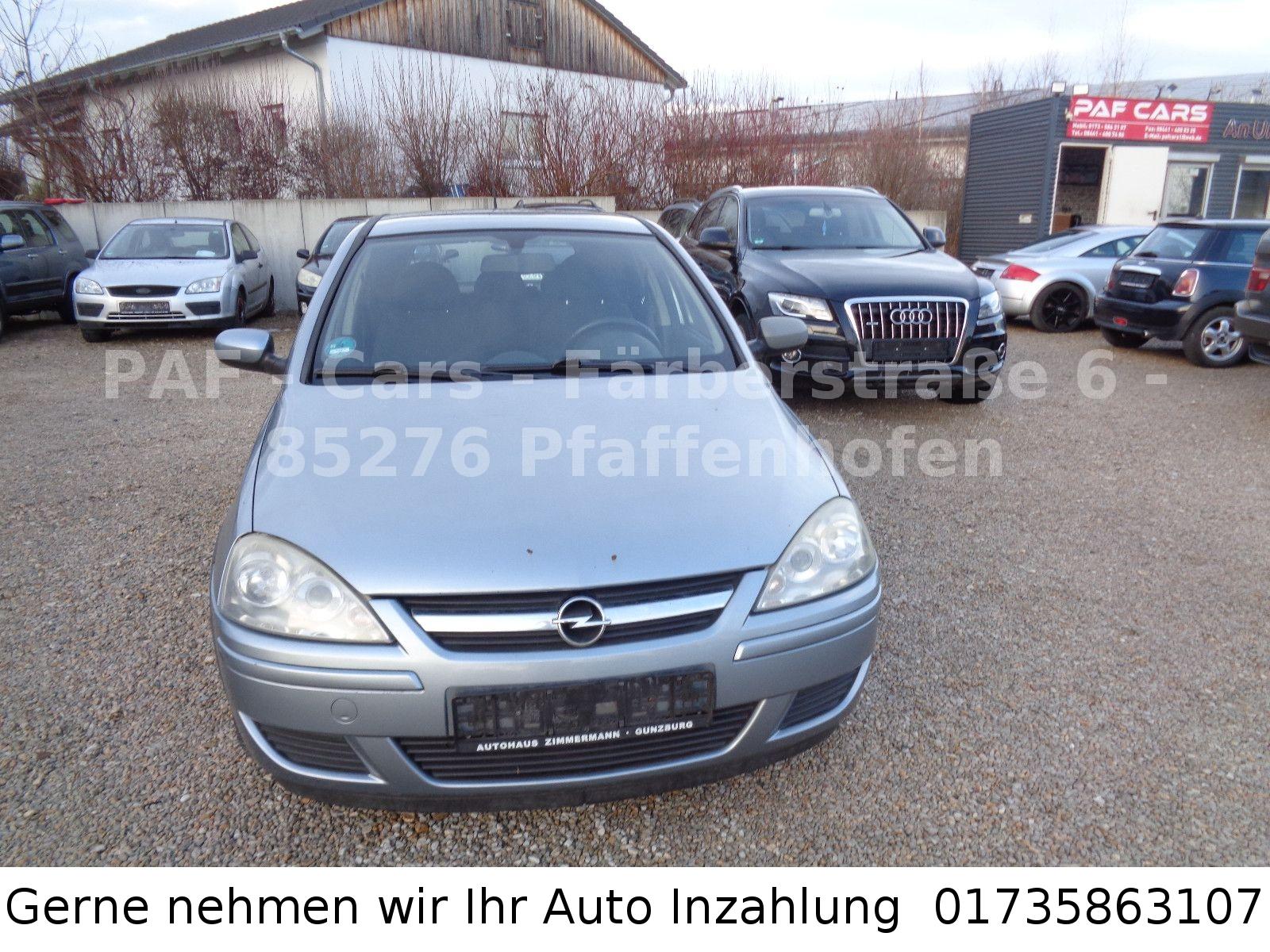 Opel Corsa C 1,2 Klima, Euro 4 Tüv 11/2026