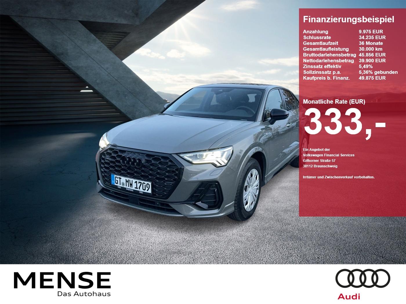 Audi Q3 Sportback S line 40 TFSI quattro 140(190) S t